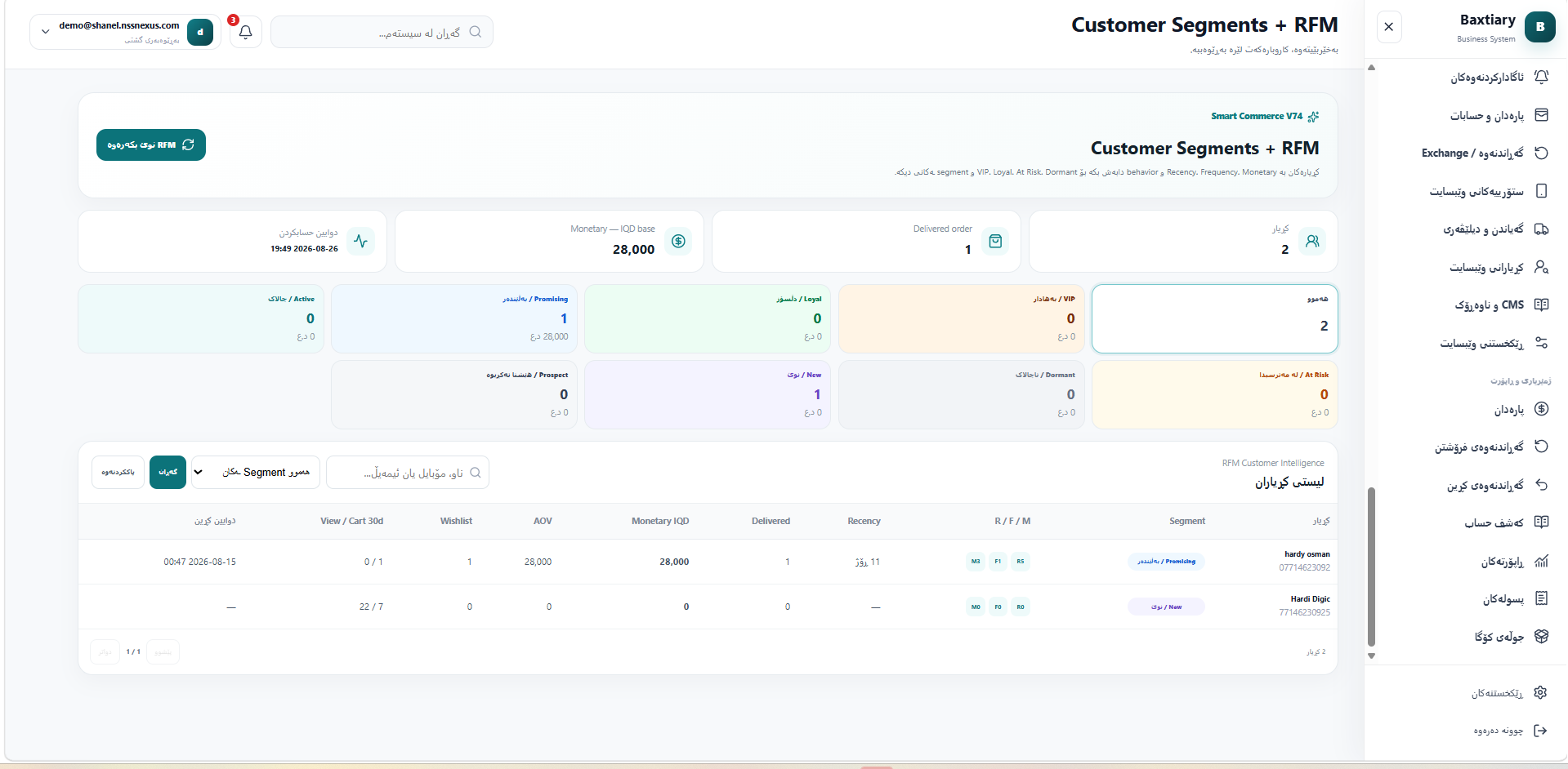 Shanel ERP & Smart Commerce